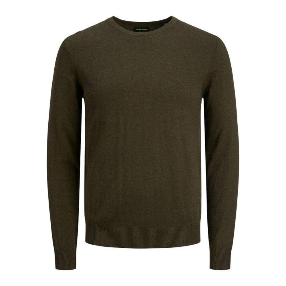 Jack And Jones Mens Knitted Sweater / Olive Night